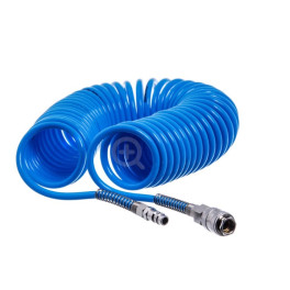 Шланг спіральний поліуретановий 5,5х8мм L-20m