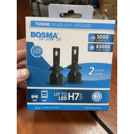Автомобільні лампочки LED BOSMA H7 12V/24V