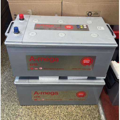 Акумулятор A-MEGA EFB SHD 6CT-240-A3(3) 1400A