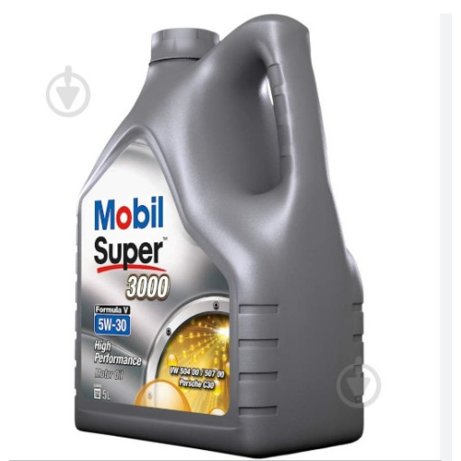 Олива моторна Mobil Super 3000 Formula V SAE 5W-30, 5л.