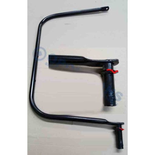 Труба кріплення дзеркала ліва MAN L2000