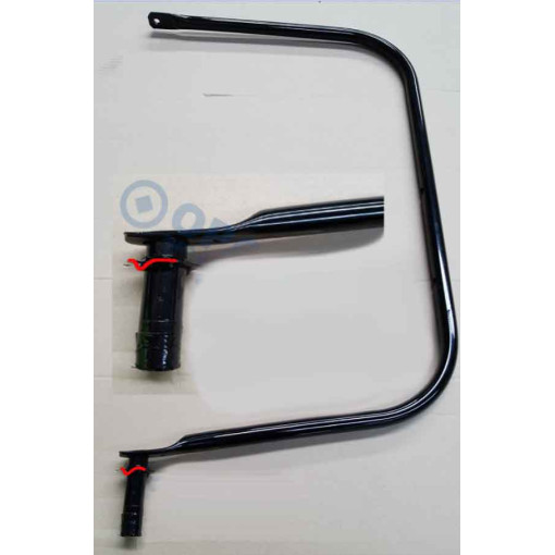 Труба кріплення дзеркала MAN L2000 права