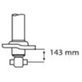 Амортизатор передн Лів/Прав MITSUBISHI PAJERO III 2.5D/3.2D/3.5 04.00-01.07