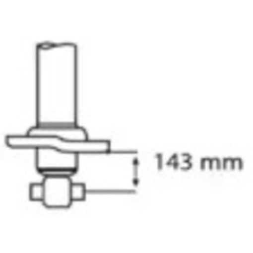 Амортизатор передн Лів/Прав MITSUBISHI PAJERO III 2.5D/3.2D/3.5 04.00-01.07