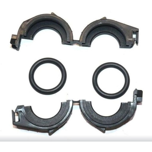 Комплект кріплення патрубків радіатора пічки Mercedes Atego