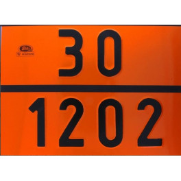 Таблиця небезпечний вантаж 30/1202 (дизель)