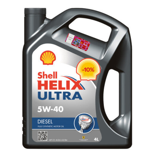 Моторна олива Helix Ultra ( Diesel 4L) 5W40 ;API CF; ACEA B3; A3; B4; MB 229.5;VW 505.00;RENAULT RN 0710