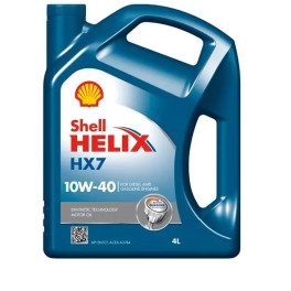 Моторна олива SHELL Helix (4L) HELIX HX7 10W40 ;API SN; SN+; ACEA A3; B4; MB 229.3; RENAULT RN 0700; RENAULT RN 0710; VW 501.01; VW 505.00 Моторна олива SHELL Helix (4L) HELIX HX7 10W40 ;API SN; SN+; ACEA A3; B4; MB 229.3; RENAULT RN 0700; RENAULT RN 0710; VW 501.01; VW 505.00