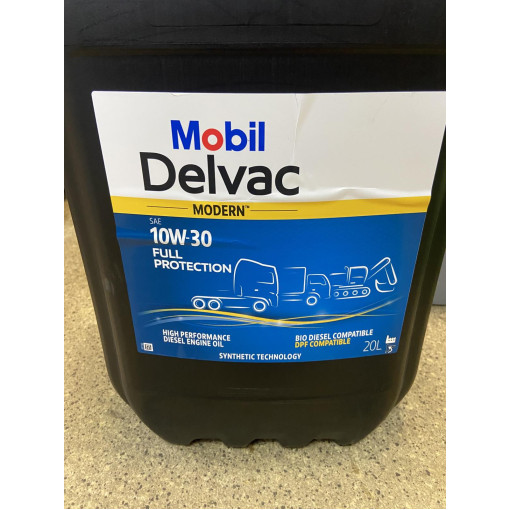 Олива моторна Mobil Devac Modern 10W-30 Full Protection, 20L