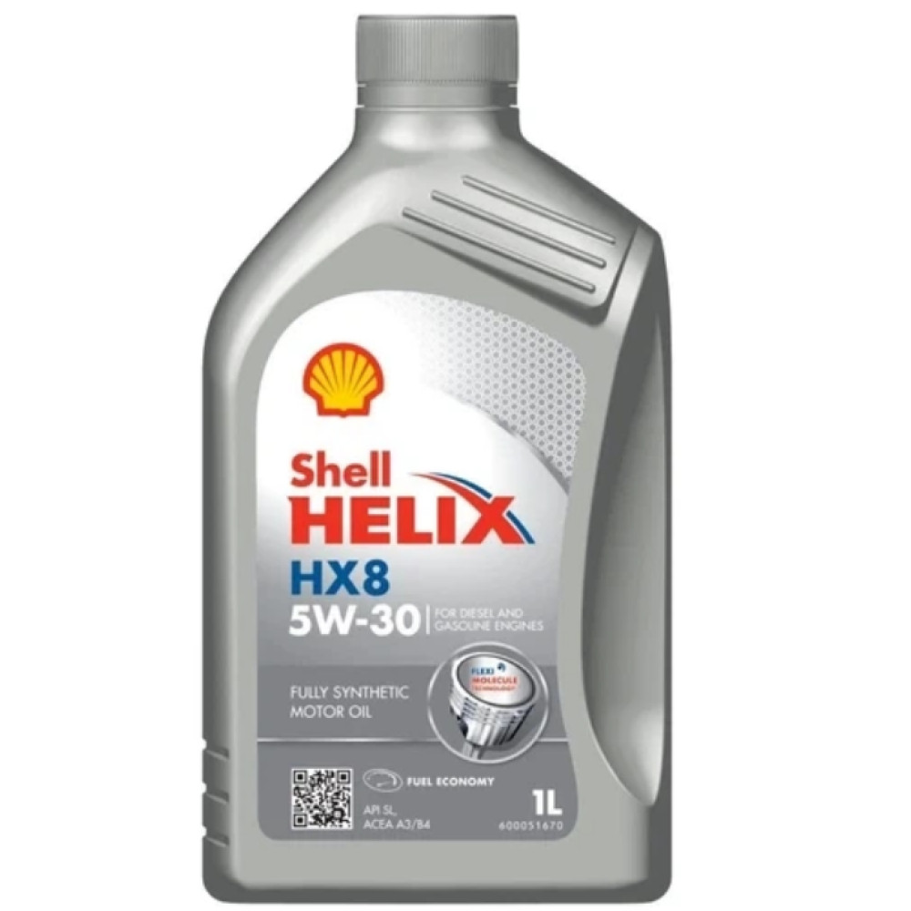 Моторна олива Helix HX8(1L) 5W30 API SN; ACEA A3/B4;229.5,VW 502.00/505.00  RENAULT RN 0700; RENAULT RN 0710