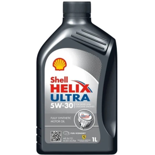 Моторна олива SHELL Helix Ultra (1L) 5W30 API SN; ACEA C3; BMW LL-04; MB 229.31; MB 229.51; VW 502.00; VW 505.00
