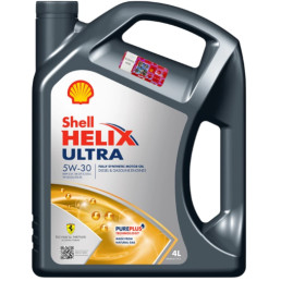 Моторна олива SHELL Helix Ultra (4L) 5W30 API SN; ACEA C3; BMW LL-04; MB 229.31; MB 229.51; VW 502.00; VW 505.00