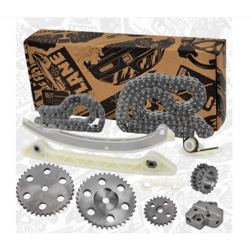 Комплект ГРМ (ланцюг + шестерня) VOLVO C30, S40 II, V50, V70 III; FORD C-MAX, FIESTA V, FOCUS C-MAX, FOCUS II, GALAXY II, GALAXY MK II, MAVERICK, MOND