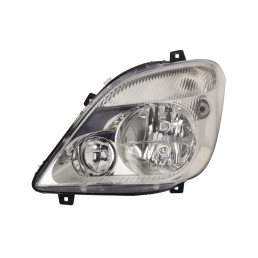 Фара передня Ліва (H7/H7, електричн, з мотором, колір відбивача: хром)