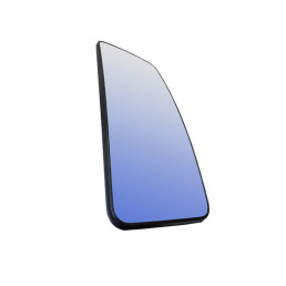 Скло дзеркала зовнішнього Прав (опукле, хром, прямокутне кріплення) MERCEDES SPRINTER 906; VW CRAFTER 2E 04.06-06.18