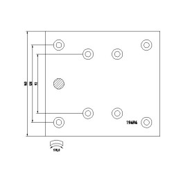 Гальмівні накладки MB/MAN 410x163 . без заклепок