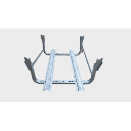 Кріплення (кошик запасного колеса до папівпричіпа на два колеса SCHMITZ під рефрежератор оцинкований розбірний