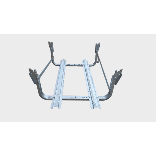 Кріплення (кошик запасного колеса до папівпричіпа на два колеса SCHMITZ під рефрежератор оцинкований розбірний