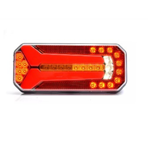 Ліхтар задній LED 12V-24V ; Провода, 200cm