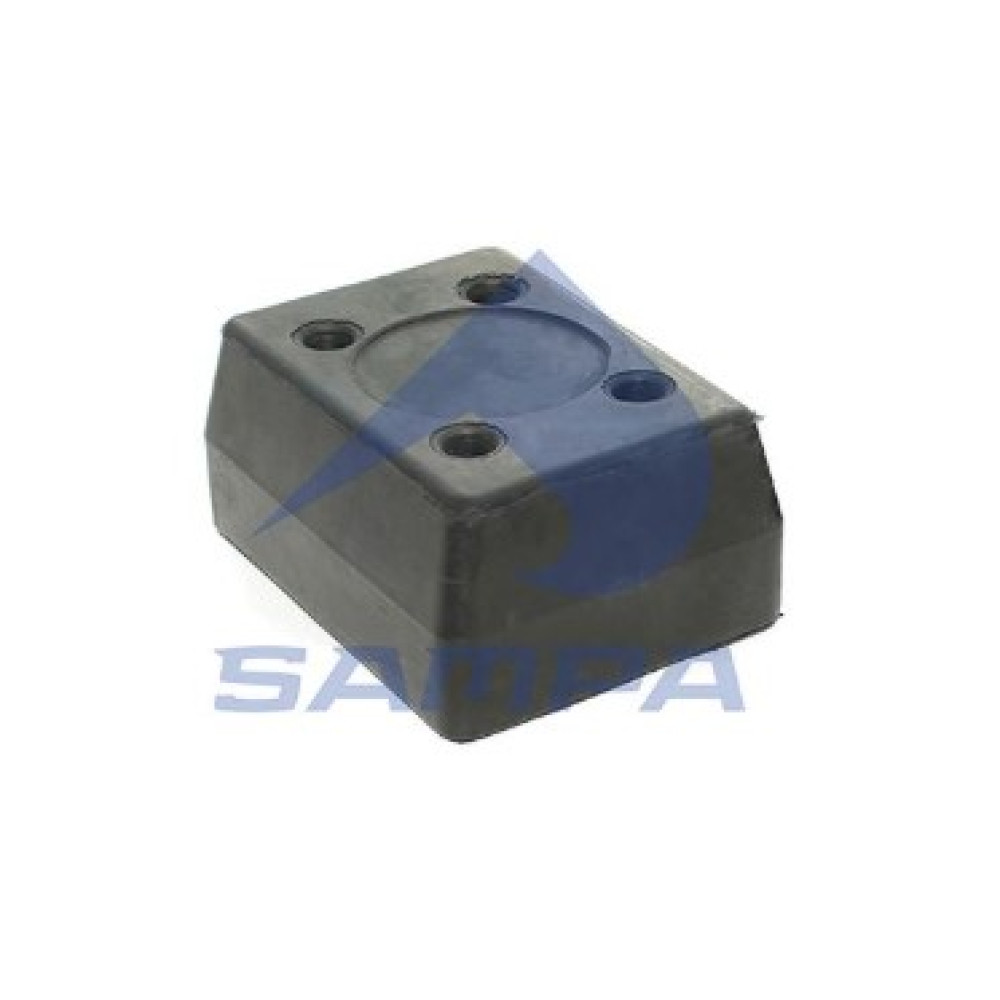 Відбійник гумовий квадрат SCHMITZ 165x125x75mm