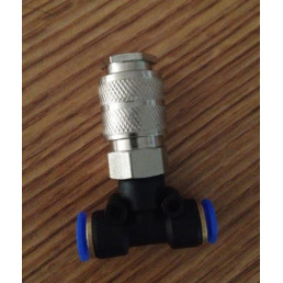 Аварийный пневмосоеднинитель (спасатель) тройник 6х6 з бистросемом