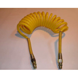 Шланг спиральний/витой М16x1,5 жовтий