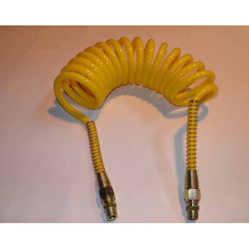 Шланг спиральний/витой М16x1,5 жовтий