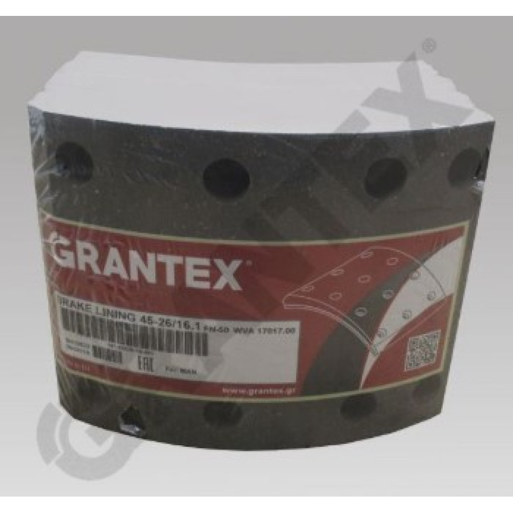 Гальмівні накладки задн 360x143 MAN G, M 2000 L, M 2000 M, M 90, NM, SM 12.83- без заклепок