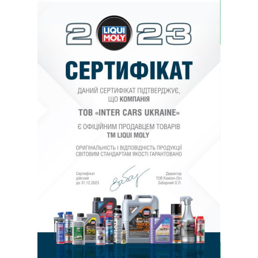 Зимняя жидкость для омывателя LIQUI MOLY LIM8837 1L